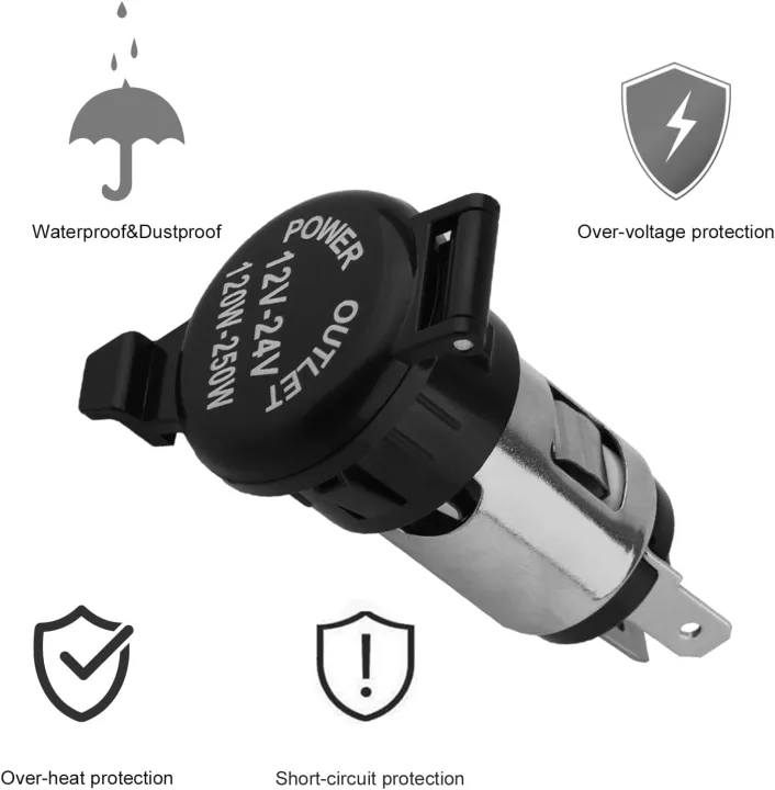 Cigarette%20Lighter%20Socket%20DC%2012V%20Car%20Cigarette%20Lighter%20Female%20Power%20Outlet%20Socket%20Replacement%20Waterproof%20for%20Automotive%20Truck%20RV%20-%20Image%203