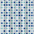 Blue Green Square Home Decoration Bathroom Shower Curtain Waterproof Shower Curtain PEVA Modern Printing Shower Curtain. 