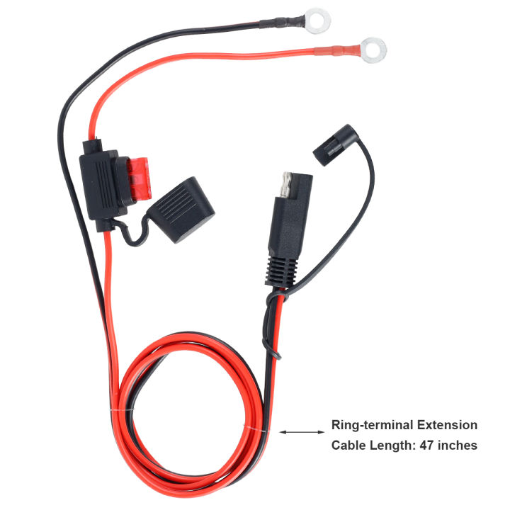 SAE%20to%20USB%20Adapter%205V/2.1A%20Professional%20Motorcycle%20USB%20Charger%20with%20Waterproof%20Cover%20SAE%20Quick%20Extension%20Cord%20Cable%20Connector%20-%20Image%204