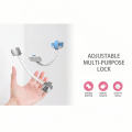 Baby safety locks for refrigerator adjustable child protection lock refrigerator protection child lock. 