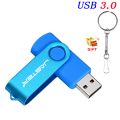 Colorful USB 3.0 Flash Drive 64GB Rotatable Pen Drive 32GB Key Chain Black Memory Stick Creative Business  Blue Red Purple. 