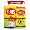 Finis Insect Powder - Tin 100 gm & Insect Powder 80 gm (Extra Strong) Combo. 