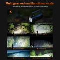 High power aluminum alloy Large flashlight Real high lumens Rechargeable led Lantern  with smart air fan cooling system. 