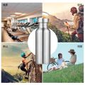 Stainless Steel Water Bottle 1 Liter Drink Bottle for Sport Outdoor Camping Hiking Gym Kettle 500 750 1000ml Water Bottles. 
