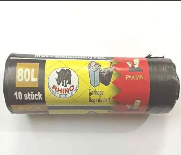 High Quality - Roll 10 pc 80 liter garbage bag - Easy to Use And Maintain - Refine and Excellent