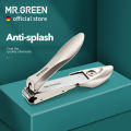 MR.GREEN Anti Splash Nail Clippers Stainless Steel Fingernail Cutter Manicure Tools Bionics Design Nail Trimmer. 
