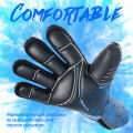 WVVOU Soccer Goalie Gloves Youth Adults, High Performance Goalkeeper Gloves, Breathable Soccer Gloves, 4+3mm Super Grip. 