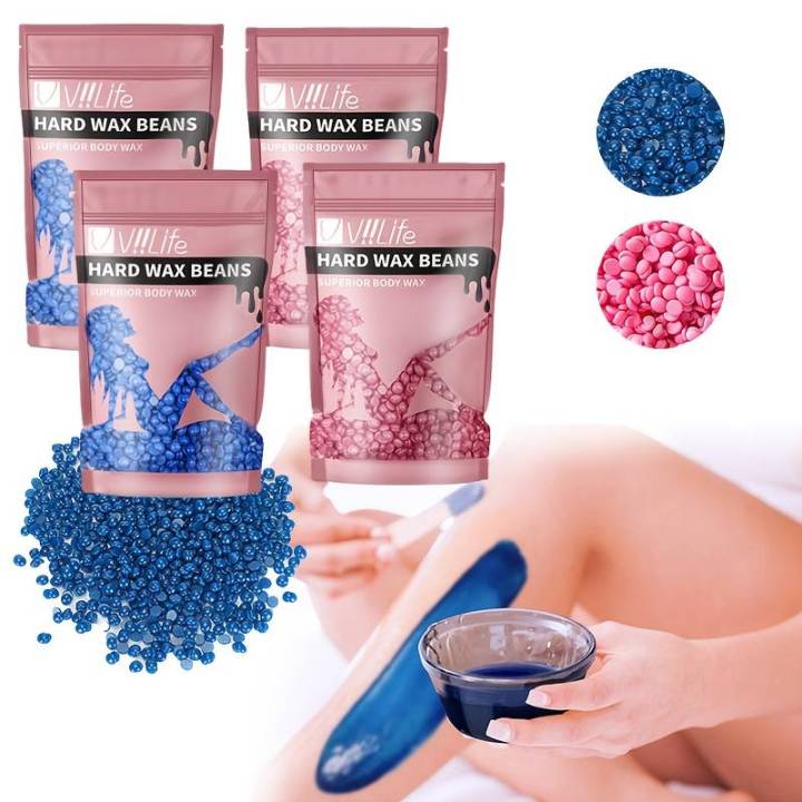 Wax Beans Solid Hair Remover No Strip Depilatory Hot Film Hard Wax Bead Hair Removal for Body Eyebrow Bikini Face Leg staloofy hair