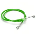 Green 400mm-2200mm Brake Hose Hydraulic DOT Line Cable 10mm 28°-28° Banjo for Suzuki Kawasaki Yamaha Pipe Line Braided oil hose. 