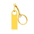 Golden 8GB U Disk USB2.0 Creative Metal USB Flash Drive USB Flash Drive High Speed Disk Mobile Hard Disk. 