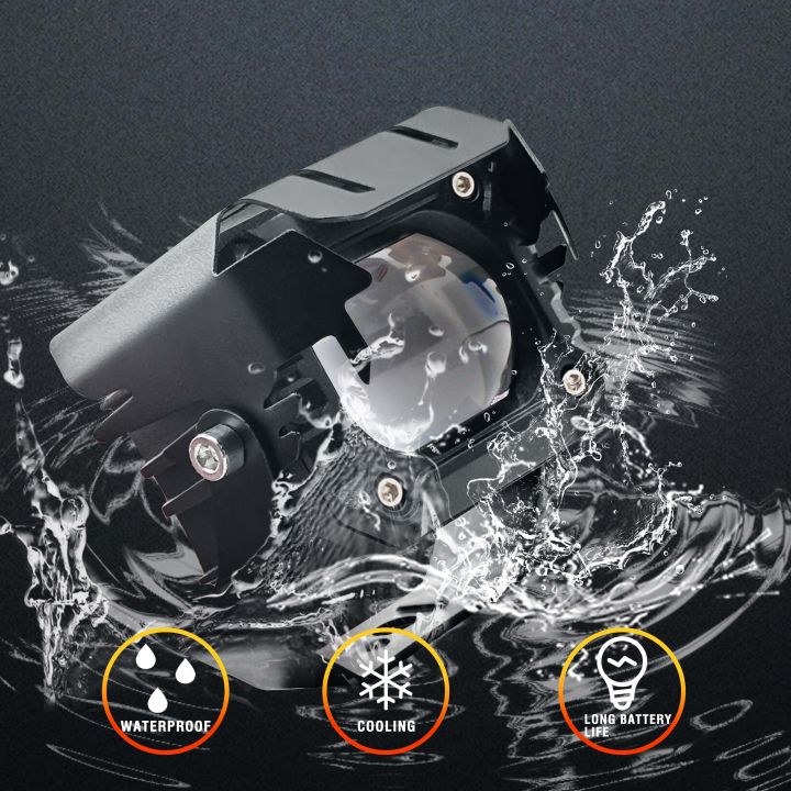 mini%20driving%20light%20V7%20Pro%20high/low%20beam%20white%20and%20yellow%20LED%20headlights%20Korea%20LED%20chip%20-%20Image%202