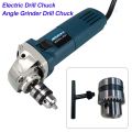 Electric Drill Chuck Angle Grinder Drill Chuck with Chuck Key Self-locking Iron Collet Electric Accessories. 