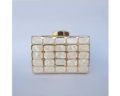 Women Clutches Evening Bags Geometry Metal Acrylic Purses and Handbags Shoulder Crossbody Bag Simple Formal Wedding Prom Party. 