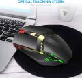 ENTWINO X3 Gaming Mouse, RGB Lights, DPI Button, 7 Colors Light Wired Optical Gaming Mouse. 