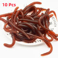 10Pcs Simulated Insects Earthworms Soft  Toy Floor Dragons Props Halloween Party Props Maggots Prank Toys Children's . 