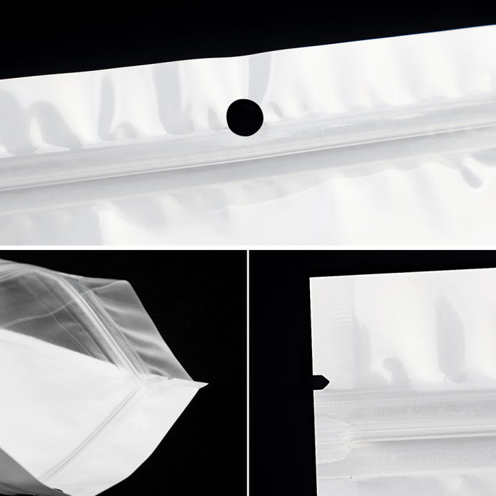 100pcs%20White%20Dustproof%20Sealing%20Sachet%20Bag,Phone%20Case%20Accessories%20Jewelry%20Packing,1%20Side%20Transparent%20Ziplock%20Bags%20-%20Image%206