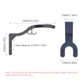 Kitchen Cabinet Shelf Wall Mount Hooks Motorcycle Helmet Hook Racks Helmet Display Hanger Stand Wall-Mounted Storage Holder. 