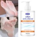 GSWP 60% Urea Moisturising Hand and Foot Cream, containing salicylic acid, protects and nourishes hands and feet.250g/500g.