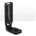 L Bracket Quick Release L Plate Universal Camera 1/4 Inch Screw Swiss Vertical Video Compatible With Nikon Canon Sony Fuji.