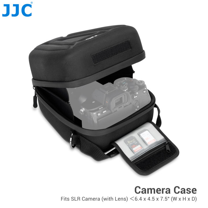 JJC Hard Shell Camera Case for EOS R50 R100 R10 R8 R7 R6 Mark II R5 Z50 Z30 Zf Z8 Z7 II Z6 II Z5 EVA Camera Pouch