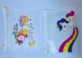 Beautiful Unicorn PVC Transparent Cute Clear Bag Pencil Case Makeup Pouch. 
