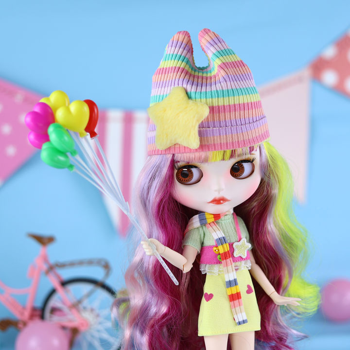 ICY%20DBS%20Blyth%20Doll%20BJD%20Joint%20Body%20White%20Skin%20Dopamine%20Girl%20Set%201/6%20Toy%2030cm%20Girl%20%20Anime%20-%20Image%203