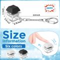 Keyboard Fidget Toys, Keyboard Fidget Keychain Decompression Toys Keyjcap Clicker Fidget Toy Stress Relief Fingertip Gadget. 