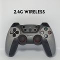 CM-029 2.4G Wireless Gamepad Controller with USB Receiver | Ergonomic Design, Vibration Feedback & Dual Joystick for PC, Android, TV Box & More. 