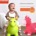 Kids Animal Inflatable Bouncy Horse Hopper Soft Vaulting Horse Bouncer PVC Jumping Leech Ride on Children Baby Play Toys. 