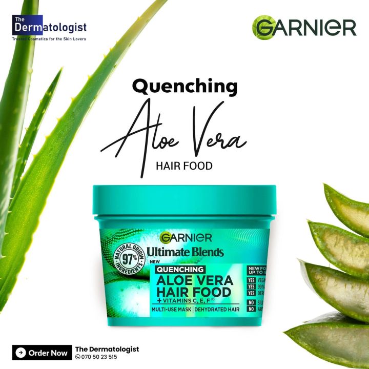 Garnier Fructis Hair Food Aloe Vera Hair Mask - 🇫🇷 France
