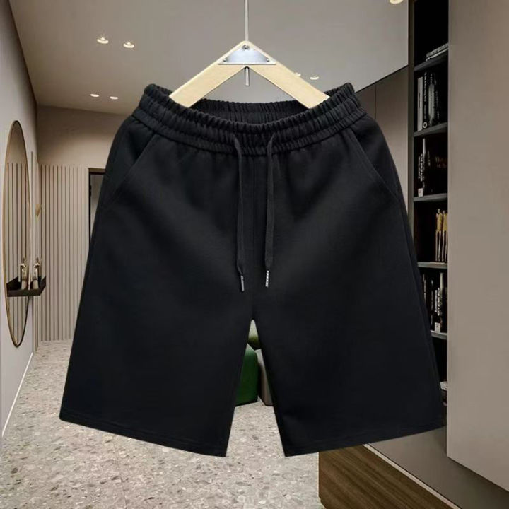Summer%20Pants%20Pure%20Cotton%20Breathable%20Men's%20High-end%20Shorts%20Korean%20Version%20Couple%20New%20Casual%20Sports%20Pants%20Versatile%20-%20Image%202