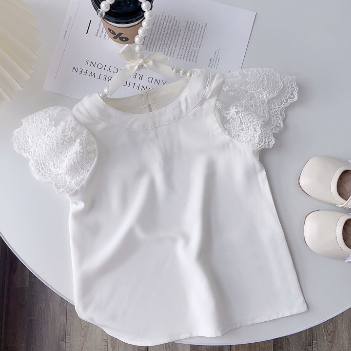 Bear%20Leader%20White%20Girls%20Short%20Sleeve%20T-Shirt%20Summer%20Kids%20Lace%20Sleeve%20Blouse%20Children's%20Clothing%20School%20Clothes%20Tops%20Kids%20Clothes%20-%20Image%207