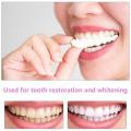 1 pair Teeth Veneers Men Women Brightening Dentures Temporary False Teeth Cover Instant Imitation Braces For Confidence Smile.