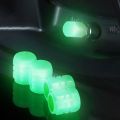 4pcs Universal Luminous Car Tire Valve Cap For Bicycle & Motorcycle.