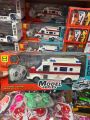 Remote Control Ambulance Truck, Open and Close Door, LED Lights RC Bus, Ambulance. 