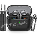 for samsung buds 3/galaxy buds3 pro case with cleaning kit silicone protective cover for galaxy buds 3/buds3 Pro with keychain. 