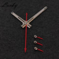 Silver Red High Quality Watch Hands Green Luminous 6Pins Per Set Fit VK63 VK63A Quartz Movement Modified Replacement Watch Parts. 