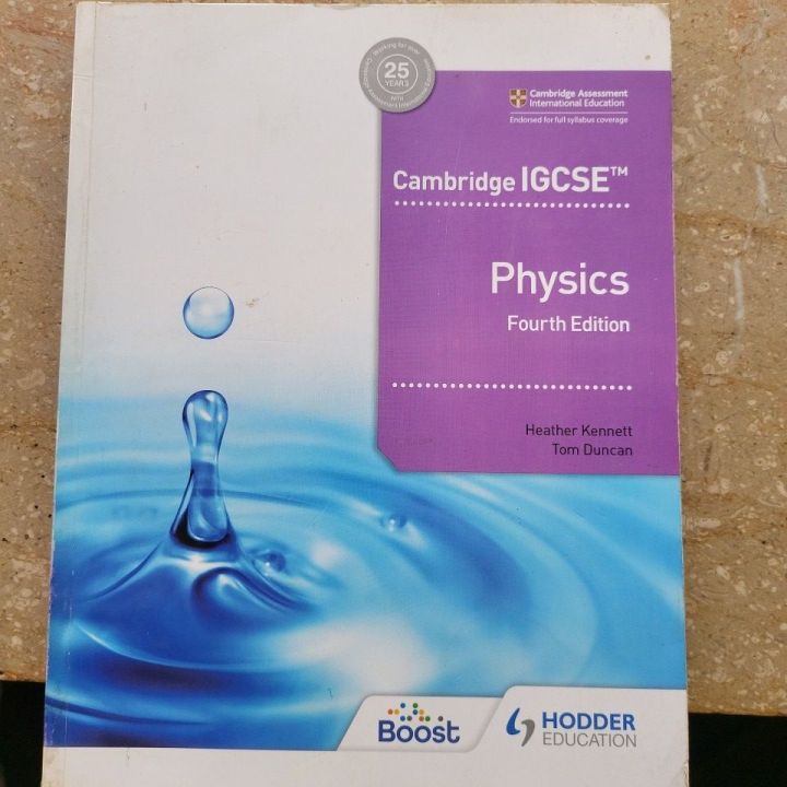 Cambridge Olevel IGCSE Physic Fourth Edition Hodder Education