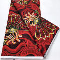 African Wax Fabric Prints Design Nigeria Ankara Wax Fabric Tissu Block Batik Dutch For Women Dresses Cloth Sewing Materials.