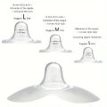 2Pcs Silicone Breastfeeding Nipple Protectors Feeding Mother Nipple Shields Protection Cover Soft Milk Feeding Nursing Shield.