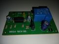 High low voltage protection circuit with one 30 ampere relay..