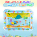 Baby Water Play Mat Inflatable Cushion PVC Infant Tummy Time Toddler Water Pad For Kids Early Education Developing Activity Toys. 