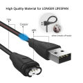 Charger Cable for Garmin Fenix 5 5S 5X Plus/ 6 6S 6X Pro/ 7 7X 7S/ Vivoactive 3 4 4S/ Venu 2S 2 sq USB Smartwatch Charging Cord. 