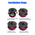 Car Repair Tools Adjustable Car Fuel Tank Lid Wrench 87-170mm Remove Oil Cover Pump Cap Spanner Removal Tool.