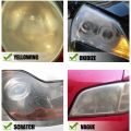 Motorcycle Auto Light Protective Tool Headlight Restoration Remove Yellow Oxidize Paste Polymer For Headlamps Repair Polish Kit. 