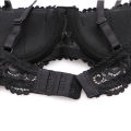 Varsbaby Sexy Lace Bra Half Cup Push Up Underwear Thin Cotton Women Bras. 