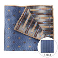 Handkerchief Silk Scarf 1200 Stitches High Density Men's Elegant Retro Business Suit Pocket Scarf Square Scarf Wedding.