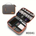 Cable Storage Bag Digital Electronic Organizer Pouch Portable USB Data Line Charger Plug Storage Bag Travel Cable Organizer Case.