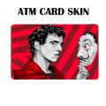 ATM skin of money heist anime characters. 