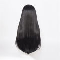 Mitaka Asa Cosplay Wig Anime Chainsaw Man 2 Protagonist Modeling Headwear Woman Daily Clothing Match Black Long Straight Hair.